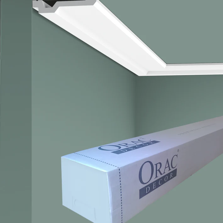 C356 Corniche plafond polyuréthane Orac Decor Luxxus - 2x10x200cm (h x p x L) - moulure décorative - Image 4