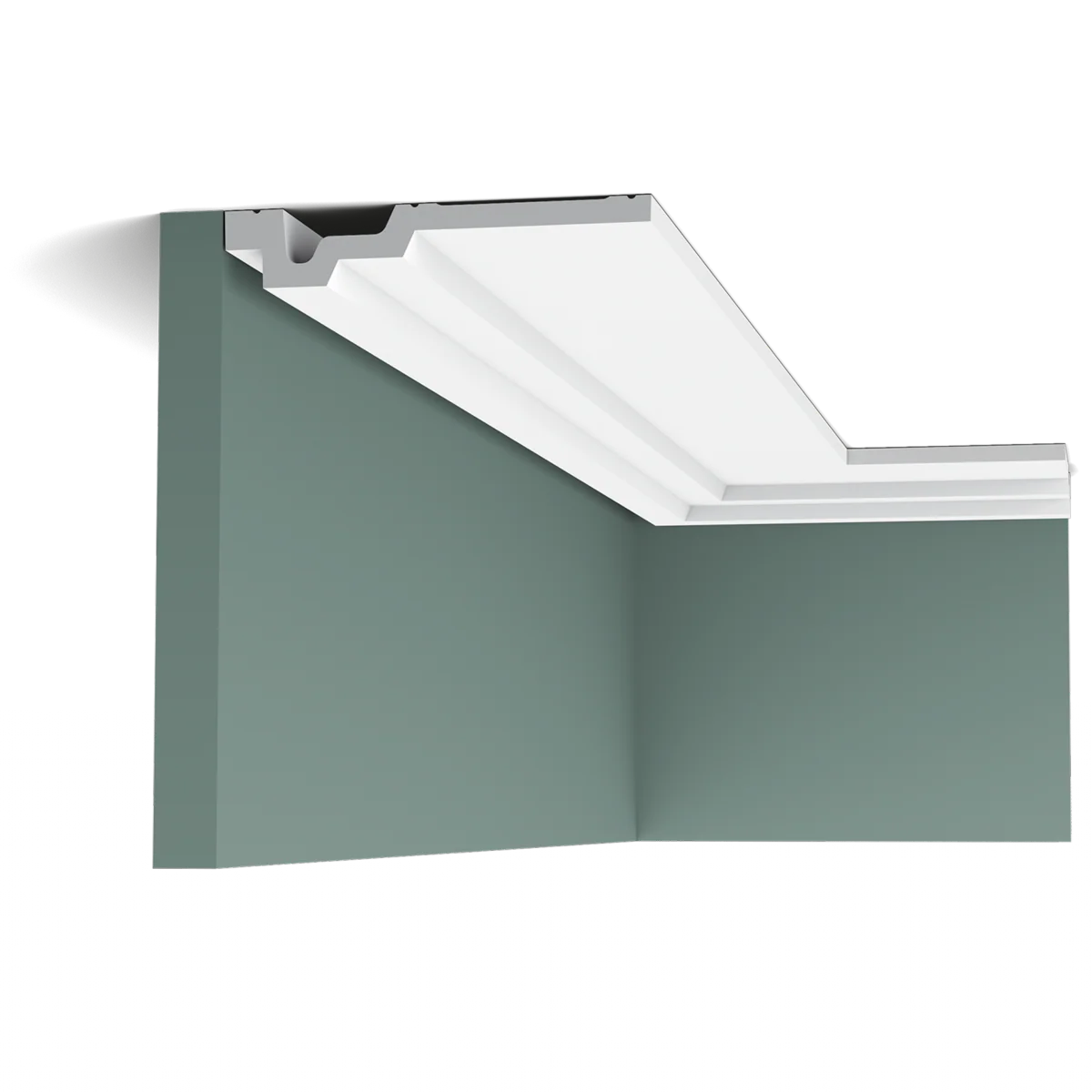 C353 Corniche plafond polyuréthane Orac Decor Luxxus - 3,5x16,5x200cm (h x p x L) moulure décorative - Image 6