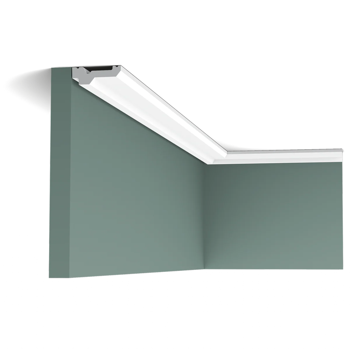 C360 Corniche plafond polyuréthane Orac Decor Luxxus - 2x6x200cm (h x p x L) - moulure décorative - Image 8