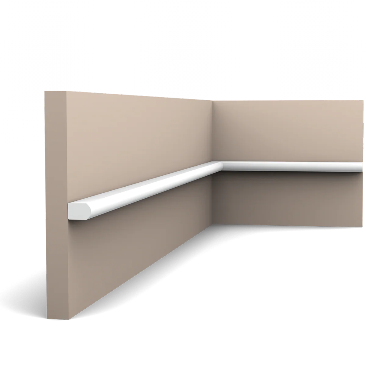 PX209 moulure murale Orac Decor - 1,0x1,8x200cm (h x p x L) - profil décoratif polymère - Image 5