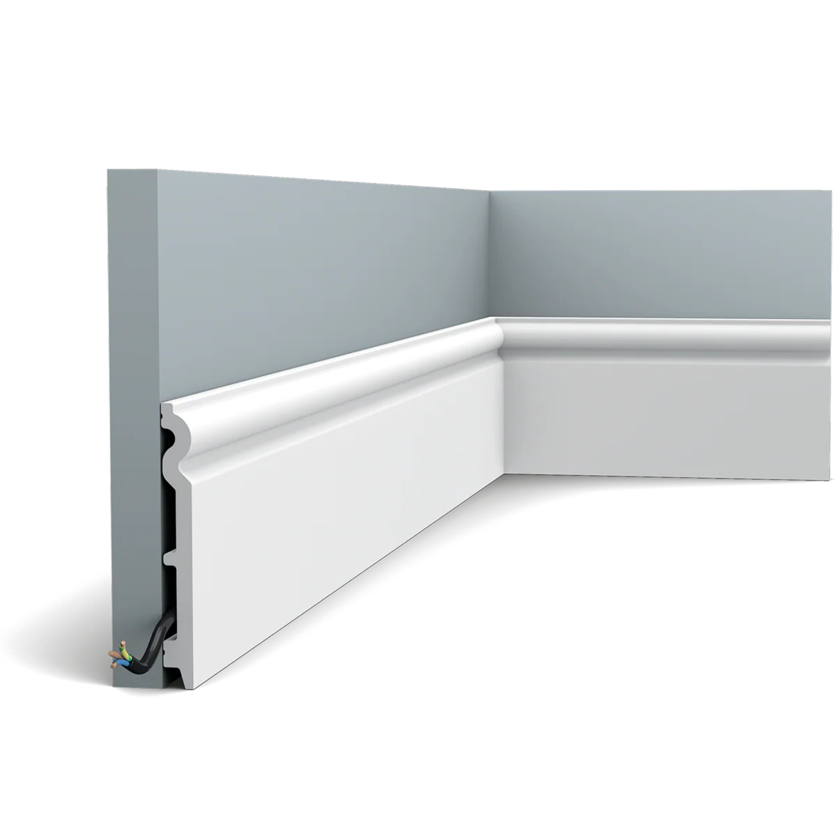 SX138 Plinthe Orac Decor - 14x1,5x200cm (h x p x L) - plinthe décorative polymère - Image 7