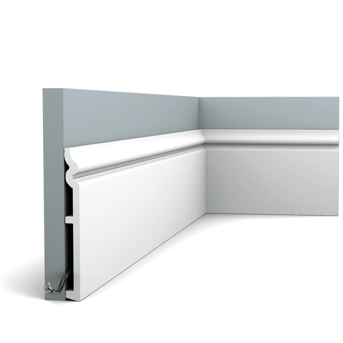 SX206 CONTOUR Plinthe Orac Decor - 18 x 1,8 x 200cm (h x p x L) - plinthe décorative polymère - Image 11